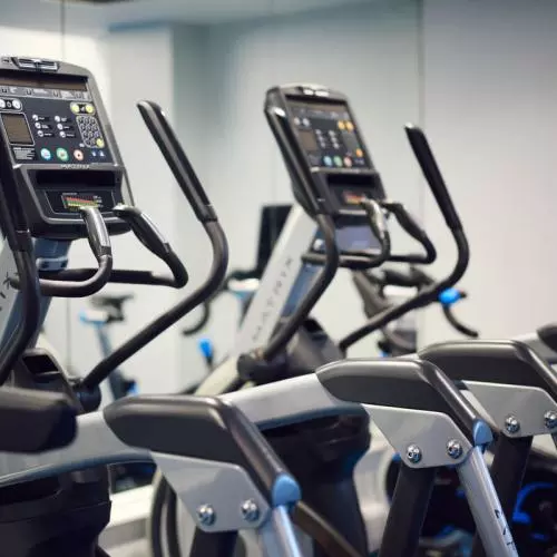 Running machines in University Club Gym